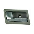 thumbnail image 1 of KarParts360 For Ford Crown Victoria 2005 Interior Door Handle Driver Side | Front | Gray Housing | Plastic | Chrome | Clip-on And Screw On Attachment | Lockable | Rectangle Shape | 5W3Z5421819-AAC, 1 of 4