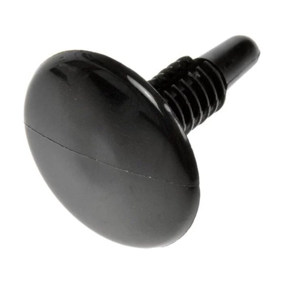 KarParts360 For Ford E-150 2002-2014 Multi-Purpose Retainer | Trim Panel Retainer Material | Nylon Finish | Black | 1 In. Fastener Head Diameter | 0.281 In. Fastener Hole Size | 25 pieces | 388930S