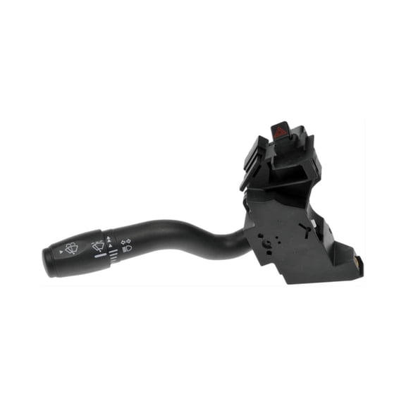 KarParts360 For Ford E-150/E-250 2005-2014 Multi-Function Switch | Black Color Connector | White Indicator Markings | Spade Terminal | Male Connector | Male Terminal | For 7F1Z13K359AA, 7F1Z13K359AB