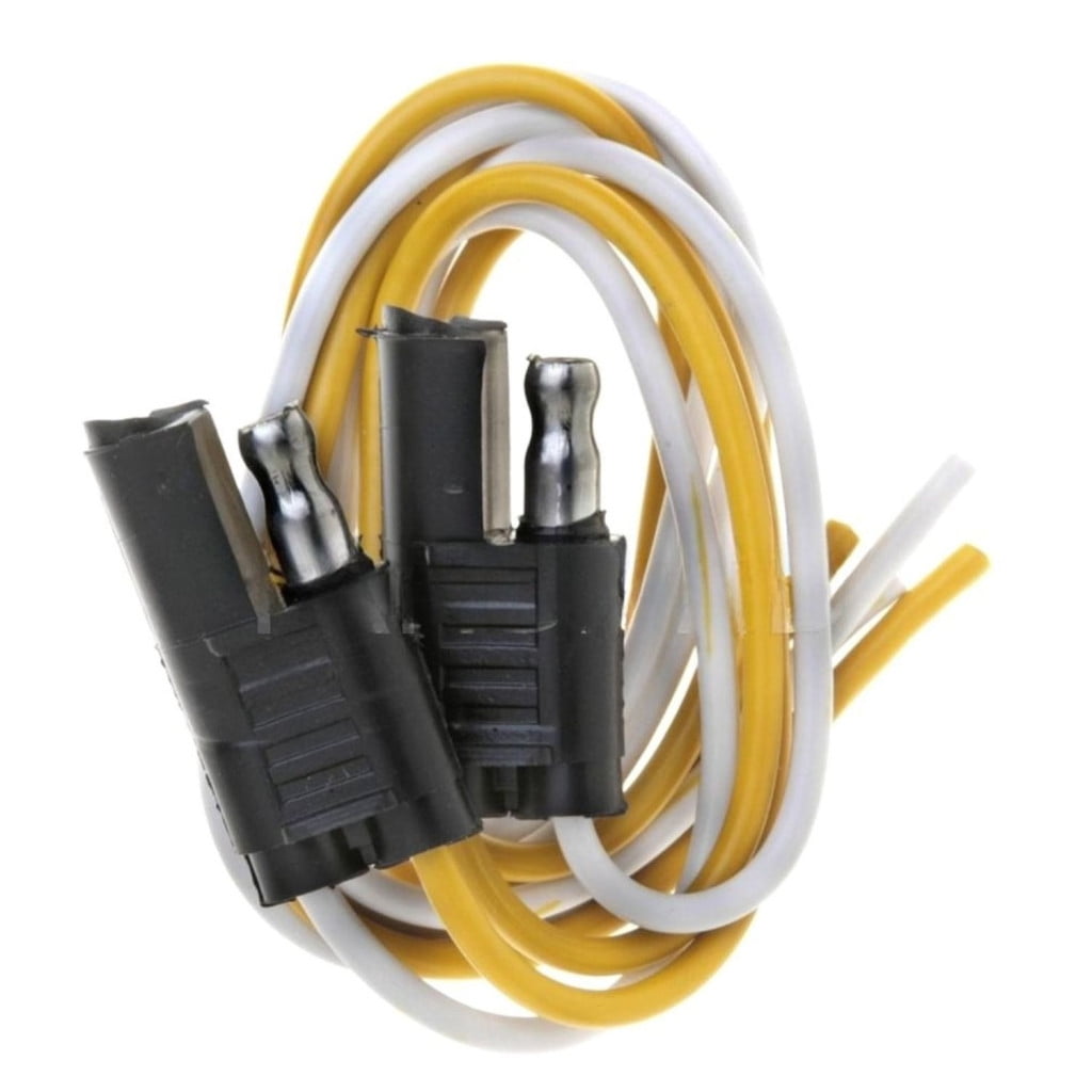 KarParts360 For Ford E-150/E-250/E-350 Econoline Club Wagon 1990 1991 Electrical Connectors | Plastic | Metal Contact Terminal | Push On Attachment Method | Oval Connector | Male, Female Terminal