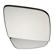 KarParts360 For Ford E-350/E-150 Club Wagon 2003 2004 2005 Door Mirror Glass | Plastic Material | Chrome Finish | Snap On Attachment | Electric Mirror Adjustment | Aspherical | Convex Glass