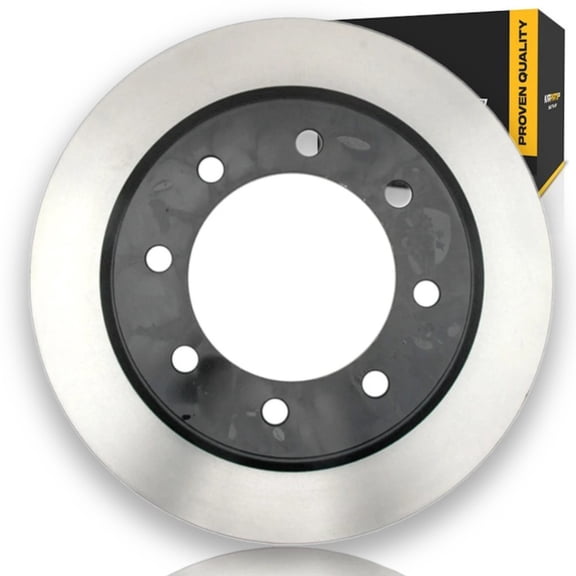 KarParts360 For Ford E-350/E-150 Econoline 2008 Disc Brake Rotor Rear | Cast Iron | Turned Ground | Rotors Only | Vented | 165.1 mm (6.5 in.) Bolt Circle | Replacement For 19241349