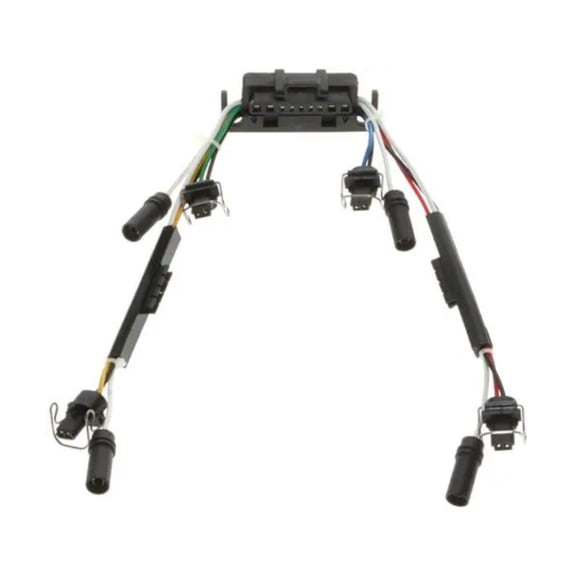 KarParts360 For Ford E-450 Econoline Super Duty 2002 Fuel Injection Harness | Blade & Bullet Terminal | Female | 2 Injectors Covered Per Set | 6 Terminal Quantity | Replacement For F81Z9D930AB