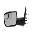 thumbnail image 1 of KarParts360 For Ford Econoline Van/Econoline Wagon 2010 11 12 13 2014 Door Mirror Driver Side | Power | Foldaway | Non-Heated | Textured Black | Sail Type | W/Blind Spot Detection System | FO1320396, 1 of 6
