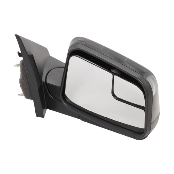 KarParts360 For Ford Edge 2009 2010 Door Mirror Passenger Side | Paintable | Manual Folding | Power Adjust | Non-Heated | Included Blind Spot Detection | Replacement For FO1321474 | AT4Z17682BAPTM