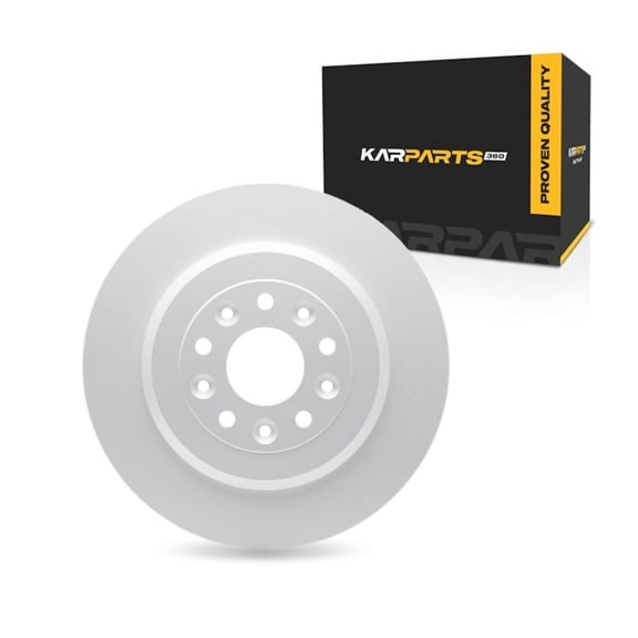 KarParts360 For Ford Edge 2011 2012 2013 2014 Brake Rotor | 11 Millimeters / 0.43 Inches Nominal Thickness | 330 Millimeters / 12.99 Inches Outside Diameter | 5 Stud/Lug Hole