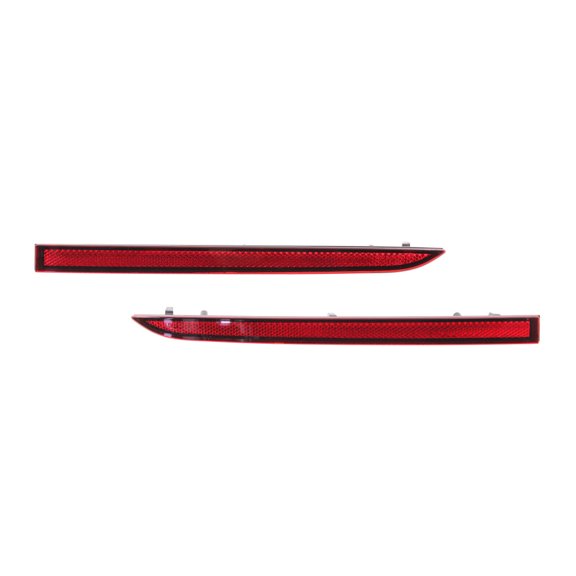 KarParts360 For Ford Edge 2014 15 16 17 2018 Bumper Reflectors Rear, Driver and Passenger Side | Pair | Side Reflector | Replacement For FO1185111, FO1184111 | FT4Z15A448A, FT4Z15A449A