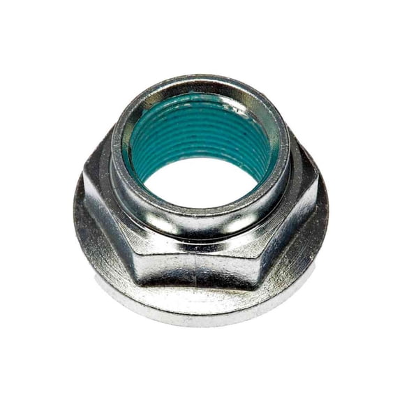 KarParts360 For Ford Edge 2020 21 22 23 2024 Spindle Nut | Steel | Medium Thread Type | 32 Millimeters Hex Size | 6 Point | 20.5 Millimeters Thickness | Replacement For C599-33-042, CCPZ3B477-A