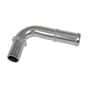 KarParts360 For Ford Edge/Explorer 2012 2013 2014 2015 Engine Heater Hose | Aluminum Material | Natural Finish | Hose Barb Fitting Attachment End 1 & 2 | Replacement For 1S7Z8597AK
