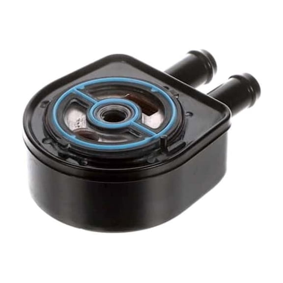 KarParts360 For Ford Escape 2005 2006 2007 2008 Engine Oil Cooler | Aluminum Core Material | Painted Finish | Black/Blue Color | Replacement For 1S7Z6A642AAA