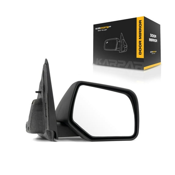 KarParts360 For Ford Escape 2008 09 10 11 2012 Door Mirror Passenger Side | Power | Foldaway | Non-Heated | Textured Black | Convex | Hybrid | Replacement For FO1321291 | 9L8Z17682AA