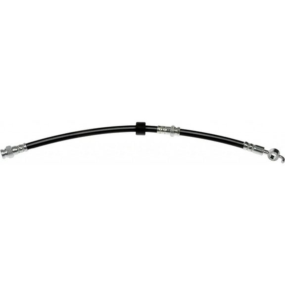 KarParts360 For Ford Escort 1991-2003 Brake Hose | Treated Steel End 1 Fitting | Black Color Flexible Hose | Banjo End 1 Fitting Type | 10 millimeters End 1 Thread Size | Replacement For B461-43-980A