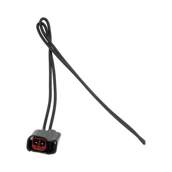 KarParts360 For Ford Escort 1999 Fuel Ignition Harness | Phosphor Bronze Tin Plate Terminal | Blade Type | Square Shape | Female Terminal | 7.48 Inches Tube Length | For 5161919AB, 1U2Z-14S411-BPA
