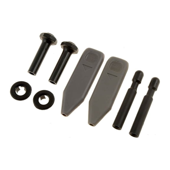 KarParts360 For Ford Excursion 2000 01 02 03 04 2005 Door Lock Knob Assortment | 8 Pieces | Includes 2 Each Of 3 Different Style Knobs; 2 Grommets | Replacement For F65Z7821850-AAA, F75Z7821850-AAB