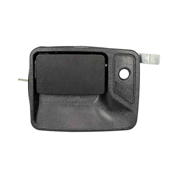 KarParts360 For Ford Excursion 2000 01 02 03 04 2005 Exterior Door Handle | Made Of Plastic/Metal | Semi-Rough Finish | Black | With Key Lock Hole | Replacement For 4C3Z2522405AAA, 5C3Z2522405AAA