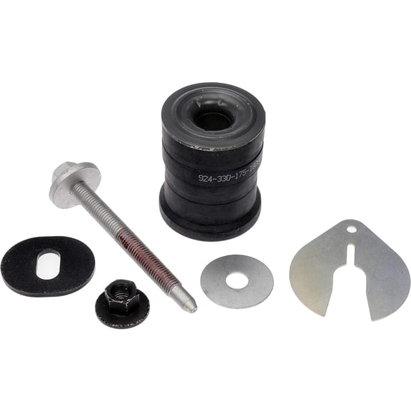 KarParts360 For Ford Excursion 2000 01 02 03 04 2005 Suspension Body Mount | Rubber | Standard Bolt Grade | 4.87 Inches Bolt Length | Silver | 2.43 Inches Diameter | 6C3Z1000154AA, F81Z1000155AA