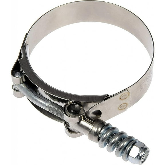 KarParts360 For Ford Excursion 2003 2004 2005 Intercooler Hose Clamp | Stainless Steel | Spring Loaded Clamp Design 3 inches Maximum Diameter | Lock Nut Type | Replacement For 3C3Z6K786CA, 5C3Z6K786A