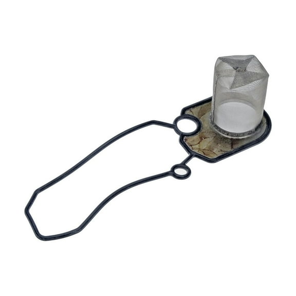 KarParts360 For Ford Excursion/F-650/F-750 2000 2001 2002 2003 Oil Reservoir Gasket | Rubber; Stainless Steel Mesh Material | Metallic Finish | Gray | 2.5 Inches Face Width | 0.14 Inches Thickness