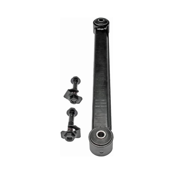 KarParts360 For Ford Expedition 1997 98 99 00 01 2002 Suspension Control Arm Rear, Lower | Rubber Bushing Material | Powder Coated Finish | Black Bushing | Threaded Ball Joint Stud | Black | Steel
