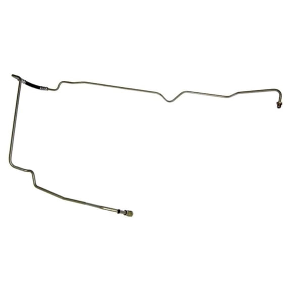 KarParts360 For Ford Expedition 1999 2000 2001 2002 Transmission Oil Cooler Return Line | Natural Housing | Steel | Male Threads End 1 and 2 | 100 PSI Maximum Working Pressure | For XL3Z 7A031AA
