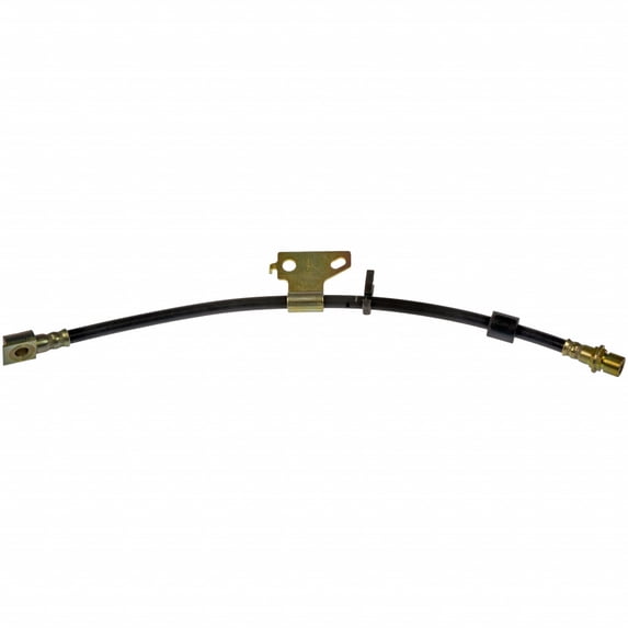 KarParts360 For Ford Expedition 2007 2008 2009 2010 Brake Hydraulic Hose | EPDM Rubber | Black | Flexible Hose | Stamped Steel Bracket | 17.38 Inches Axis 1 Length | Replacement For 7L1Z2078-A