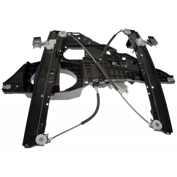 KarParts360 For Ford Expedition 2007-2017 Window Regulator | Plastic Gear Material | Anti-Pinch Motor | Bolt Attachment | Up Down | With Micro-Controlled Embedded Logic | 7L1Z7823201B, 7L7Z7823395A