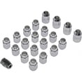 thumbnail image 1 of KarParts360 For Ford Explorer Sport Trac 2001 Wheel Lock Set | Steel | Chrome | 5 Bolt Grade | Acorn Nut Head | Internal Lock Design | Conical Seat - 60 Degree, 1 of 6