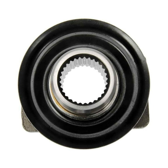 KarParts360 For Ford Explorer Sport Trac 2007 2008 2009 2010 Differential Pinion Yoke | Carbon Steel | Black Color | 1.31 Inches Inside Diameter | 0.395 Inches Mounting Hole Diameter | 4 Mounting Hol