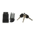 thumbnail image 1 of KarParts360 For Ford Explorer Sport/Windstar 2001 2002 2003 Ignition Lock Cylinder | Black Housing | Metal Material | With 2 Keys | Excluded Wiring Harness | Replacement For 1F2009012B, 1L3Z11582AA, 1 of 5