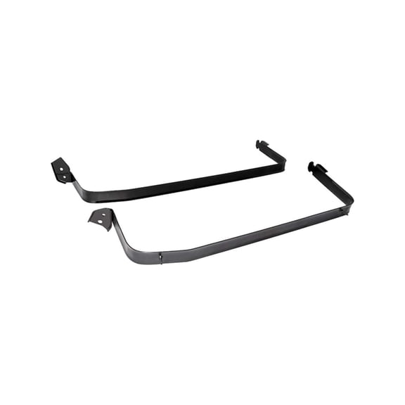 KarParts360 For Ford F-150 2004 2005 2006 Fuel Tank Straps | Steel | Black Color | 37 Inches Strap 1 Length | 1.5 Inches Strap 1 Width | 34.75 Inches Strap 2 Length | Replacement For YS4Z9054BA