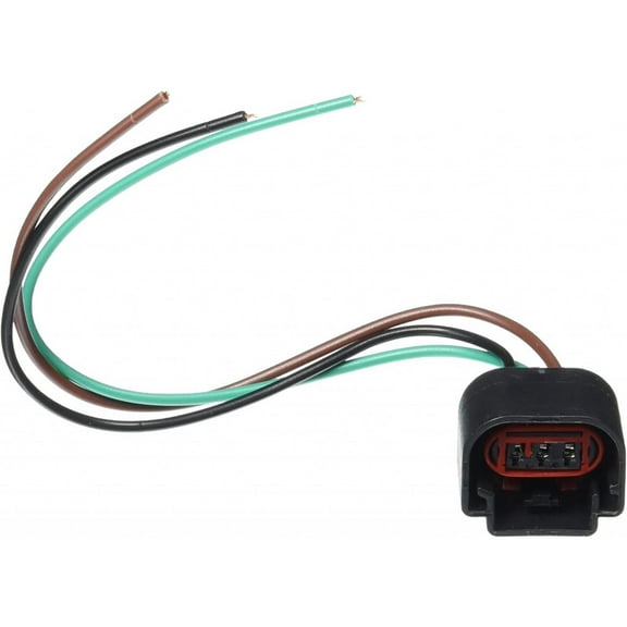 KarParts360 For Ford F-150 2004-2014 Headlight Socket | Plastic Terminal | Female Terminal | 8.75 Inches Overall Length | 3 Pieces Wire | Replacement For 3U2Z14S411FKAE, 5U2Z14S411XA