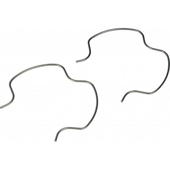 KarParts360 For Ford F-150 2008 2009 2010 HVAC Heater Hose Retainer Clip | Natural Housing Color | Stainless Steel | Clip On Attachment | Natural Color | 1.75 inches Diameter | 2 Radiator Hose Clips