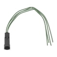 thumbnail image 1 of CarLights360 For Ford F-150 2011 2012 2013 2014 HVAC Blower Motor Resistor Connector | Blade Terminal | Round Connector | Female Gender | Replacement For CU2Z14S411ZB, 1 of 6