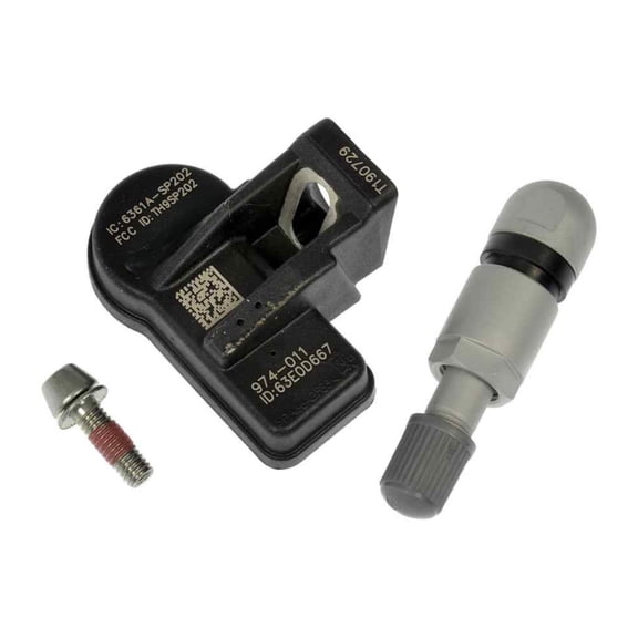 KarParts360 For Ford F-150 2015 16 17 18 19 2020 Tire Pressure Monitoring System Sensor | Plastic, Metal Material | Frequency Activation | Direct Monitor | Black Valve | For F2GZ1A189A, F2GZ1A189D