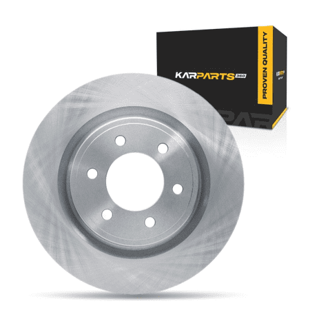 KarParts360 For Ford F-150 Lightning 2022 2023 2024 2025 Disc Brake Rotor | 6 Stud/Lug Hole | 14.02 Inches Outside Diameter | 1.28 Inches Discard Thickness | 3.54 Inches Center Hole Diameter