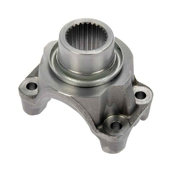 KarParts360 For Ford F-250/F-350 Super Duty 1999 2000 2001 2002 Differential Pinion Yoke | Steel | Gray | 25.5 Millimeters Inside Diameter | 8.4 Millimeters Mounting Hole Diameter | 4 Mounting Hole