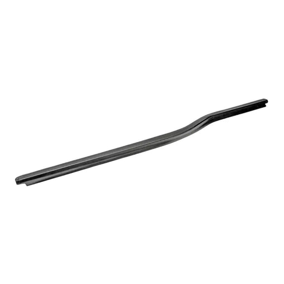 KarParts360 For Ford F-250/F-350 Super Duty 1999-2016 Door Window Sweep Driver Side, Outer | Rubber; Plastic | Black | Snap On | Felt Seal | Replacement For F81Z2521453AA