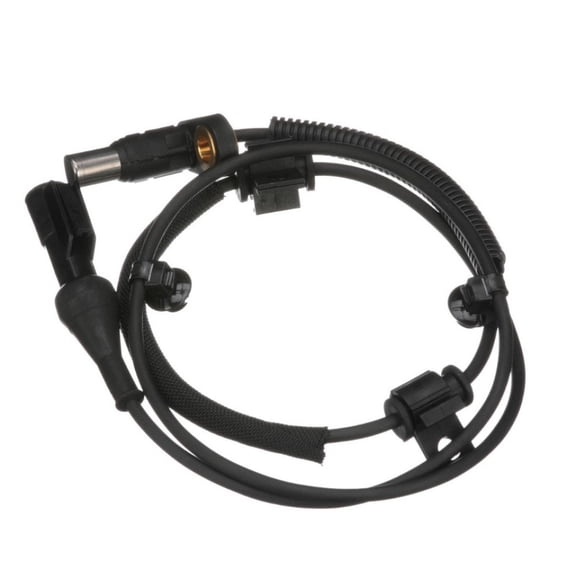 KarParts360 For Ford F-350 2008 2009 ABS Speed Sensor | Chrome | Black | Bolt Mount Type | Bullet Terminal | Bolt Mount Attachment Method | Round Connector