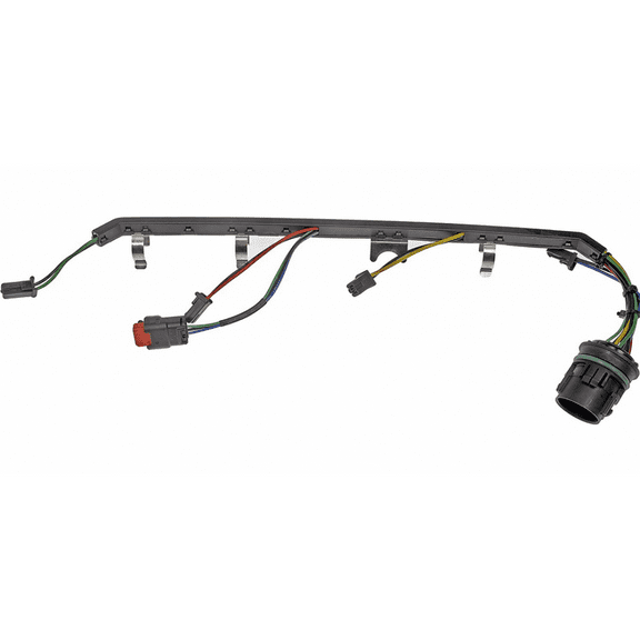 KarParts360 For Ford F-350/F-250 Super Duty 2008 2009 2010 Injector Wiring Harness | Black | Male Connector | M6 -1.0 Connector | Direct Injection Style | Replacement For 1856010C95, 8C3Z9D930AA