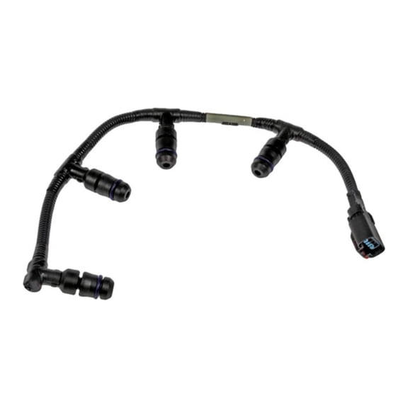 KarParts360 For Ford F-350/F-550 Super Duty 2003 2004 Glow Plug Harness | PTFE Insulator | Black | Copper/Steel Terminal | Tinned Copper Wire Core | Female Terminal | 14 Wire Gauge Measurement