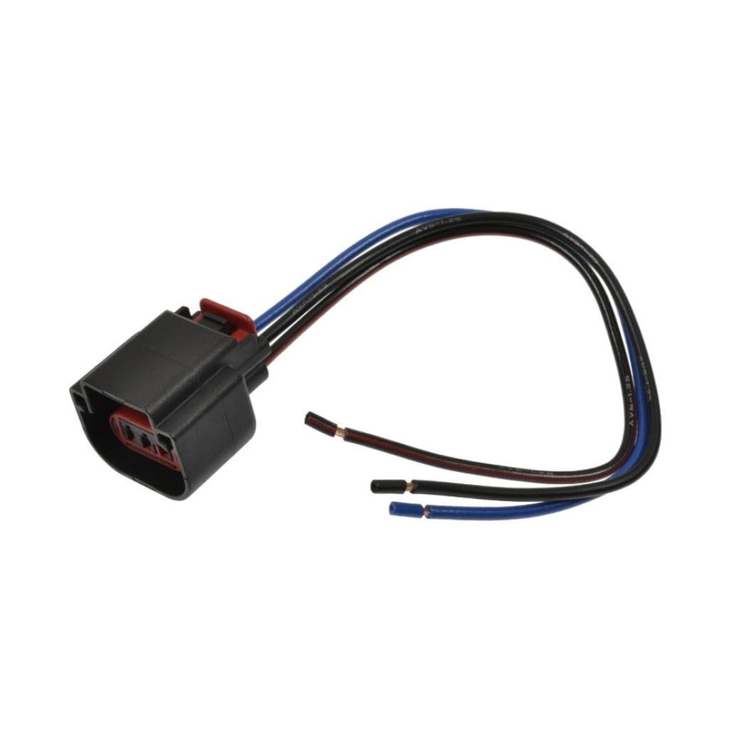 KarParts360 For Ford F-350 Super Duty 2005-2022 Electrical Connector | Plastic | Metal Contact Terminal | Blade Terminal | Push On Attachment Method | 1 Male Connector