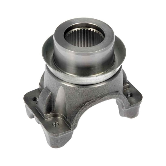 KarParts360 For Ford F-450 Super Duty 1999-2005 Differential Pinion Yoke | Steel | Gray Color | 51.6 Millimeters Inside Diameter | 5/16-24 Inches Mounting Hole Diameter | 4 Mounting Hole