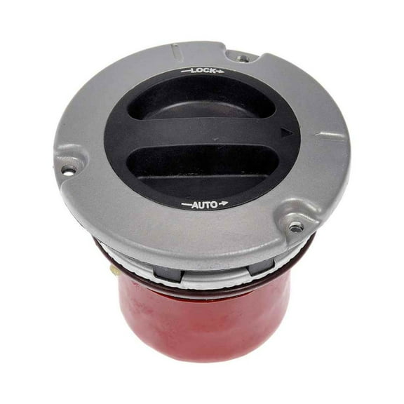 KarParts360 For Ford F-450 Super Duty/F-550 Super Duty 2005 06 07 08 09 2010 Auto Locking Hub | Metal | Plastic Dial | 102 mm Bolt Circle Diameter | 3 Mounting Bolt | 35 Spline | For AC3Z3B396A