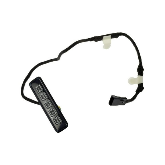 KarParts360 For Ford F-450 Super Duty/F-550 Super Duty 2017 2018 2019 2020 Keyless Entry Keypad | Plastic | Black | Male Blade Terminal | Male Connector | Rectangular | For FL3Z14A626AA, FL3Z14A626AB