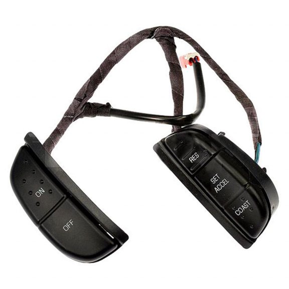 KarParts360 For Ford F-53 Motorhome Chassis 2004 Cruise Control Cancel Switch | Black | Square | Female Terminal | Female Connector | Replacement For 5C3Z9C888AAA