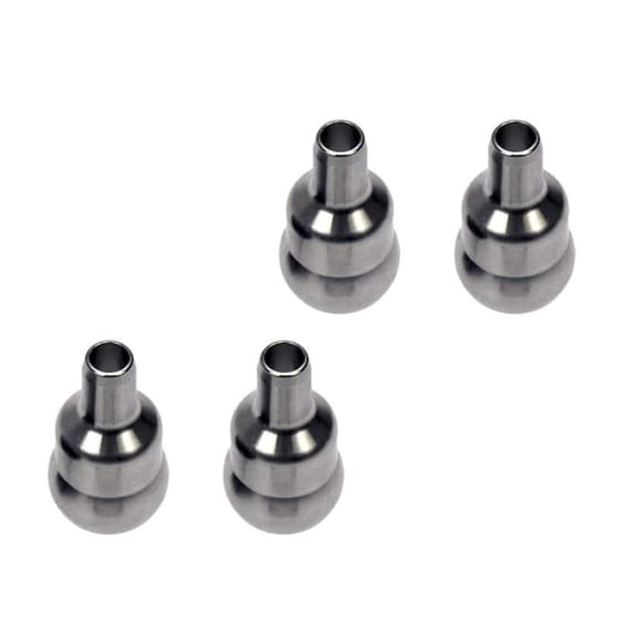KarParts360 For Ford F-550 Super Duty 2004 2005 2006 2007 High Pressure Oil Rail Ball Tubes | Steel | Machine Finish | 1 Inches Overall Height | 1.5 Inches Overall Length | 1 Inches Overall Width