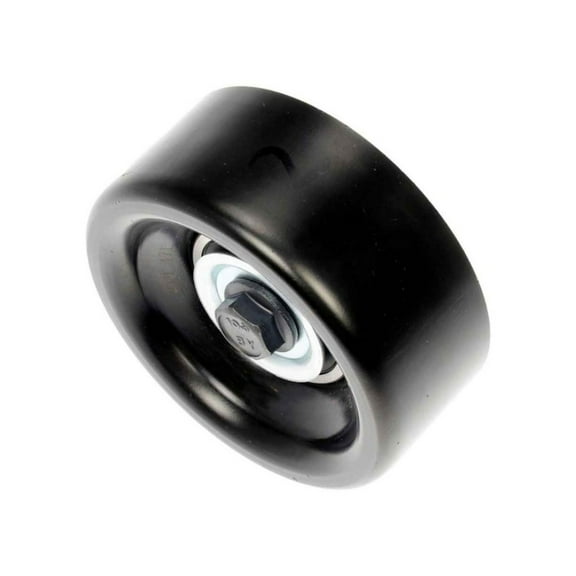 KarParts360 For Ford F-650/F-750 2016 2017 2018 2019 Engine Idler Pulley | Aluminum Material | Hex Bolt Head | Black | 3 Millimeters Material Thickness | 3 Millimeters Material Thickness | CC3Z8678A