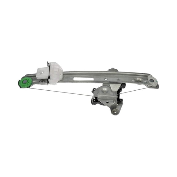 KarParts360 For Ford Focus 2000-2007 Window Regulator and Lift Motor Rear, Driver Side | Plastic Gear Material | Bolt Attachment | Replacement For 2M5Z5427001BA, 6S4Z5427001A