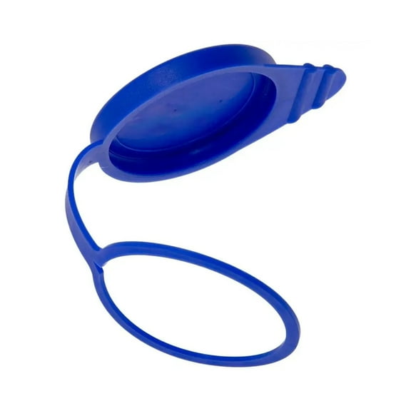 KarParts360 For Ford Focus 2012-2018 Washer Fluid Reservoir Cap | Plastic | Blue | Snap-On Reservoir Cap Type | 2 Inches Inside Diameter | 0.09 Inches Thickness