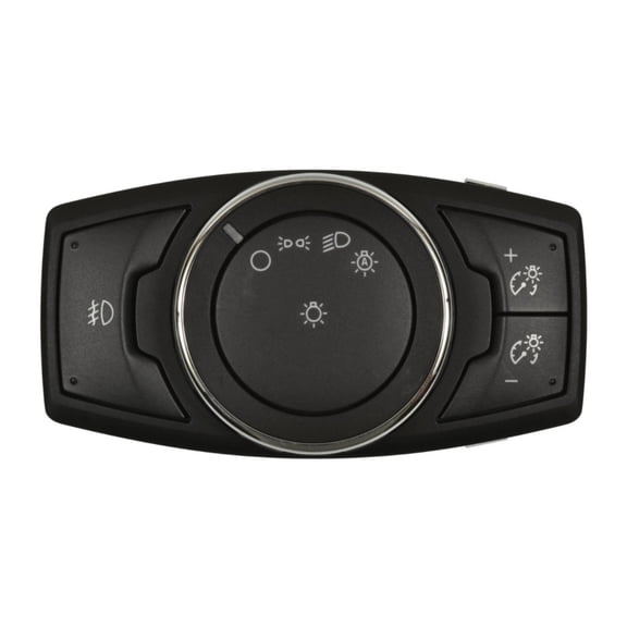KarParts360 For Ford Focus 2012 Headlight Switch | Black Knob | Pin Terminal | Snap Fit Attachment Method | Female Connector | Rectangular Connector | Replacement For CP9Z11654J